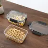Caja Pequeña para Conservar Alimentos, Caja de Almacenamiento para Refrigerador, Lonchera para Frutas, Caja Transparente de Plástico PET para Conservación Doméstica al por Mayor