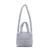 Bolso Texturizado de Diseño de Nicho para Mujer 2026 Otoño e Invierno Nuevo Estilo Simple Casual Moderno Estilo Coreano Bolso de Hombro de Algodón