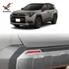 Adecuado para 26 Modelos de Toyota Rav4 Adventure Parachoques Trasero Modificado Marco Decorativo Protector de Luz Antiniebla