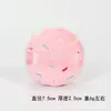 ¡El pollo frito es lindo! Esponja para Polvo Suelto de Monstruo de Ojos Grandes Esponja de Polvo Suelto Flockada Engrosada Especial para Fijar el Maquillaje