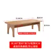 Mesa de Madeira Maciça de Camada Dupla para Sala de Estar, Mesa de Leitura para Biblioteca, Estúdio de Ensino e Treinamento, Mesa de Arte, Mesa de Trabalho