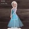 Decoración de Pastel Princesa Elsa Figuras Frozen Adornos Castillo Copo de Nieve Inserts Horneado Cumpleaños Niña Bebé