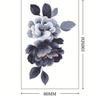 Flor de Rosa Celebridad de Internet Flor Planta Colorida Tatuaje Fabricante Tatuajes Adhesivos al por Mayor Impermeables Femeninos de Larga Duración Florales