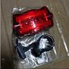 Luz trasera de bicicleta tipo mariposa batería seca recargable luz LED luz de advertencia roja para bicicleta accesorios Montaña