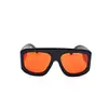 Gafas de sol cuadradas de montura grande cuidadosamente seleccionadas, nuevas y elegantes gafas de moda para salidas diarias, fiestas y protección solar al aire libre