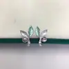 Brincos de Tarraxa com Pérolas de Água Doce Joias Acessórios Artesanais Componentes de Base Vazios DIY Estilo Floresta de Folhas Brincos de Tarraxa Bicolores Fornecimento Atacadista