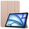 Adecuado para Apple iPadAir11 2024 Custer Funda de cuero plegable triple Air11 Funda protectora plana de 11 pulgadas
