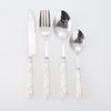 Fabricantes Cuchillo, Tenedor y Cuchara de Acero Inoxidable Cerámico Estilo Nórdico Occidental Cuchillo y Tenedor para Bistec Vajilla de Cerámica para el Hogar, Cuchara y Tenedor Transfronterizo
