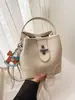 Cesta de Legumes Bolsa Balde Feminina 2026 Nova Moda de Verão Versátil Bolsa de Ombro Transversal Bolsa de Mão Feminina