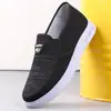 Zapatos Casuales de Lona Slip-On Nuevos para Estudiantes Primavera y Otoño 2025 Zapatos de Tela Estilo Old Beijing para Hombre Zapatos para Hombres de Mediana Edad y Mayores