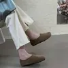 Zapatos Planos para Mujer 2026 Nueva Primavera Estampado de Leopardo Zapatos Birkenstock Suela Suave Mocasines sin Cordones