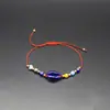 Nueva Joyería Transfronteriza Pulsera de Concha Colorida Ojo de Gato de Vidrio Popular Alta Calidad Galvanizado Souvenir de Viaje Regalo Hecho a Mano