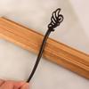 Grampo de Cabelo Sândalo Roxo Grampo de Cabelo Antigo Grampo de Cabelo Ébano Novo Chinês Top de Linha Acessório de Cabelo Hanfu Barraca de Ponto Turístico