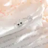 Pendientes Creativos de Pata de Gato Gu Mao Ning Mini para Mujer 2026 Nueva Tendencia Lindos Tachuelas Asimétricas de Oreja de Gato