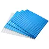Teja Anticorrosiva de Poliéster 840mm Fibra de Vidrio Gel Coat Tablero Corrugado Aislamiento Fábrica Teja Onda Teja de Techo Fibra de Vidrio