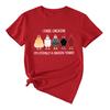 Deseo de comercio exterior estación independiente verano Crío pollos señoras europeas y americanas cuello redondo manga corta camiseta chaqueta