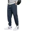 Pantalones Deportivos Holgados tipo Jogger para Hombre de Punto Elástico Modernos Pantalones Casuales Deportivos para Otoño Primavera Pantalones para Hombres Jóvenes