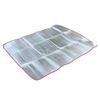 Tienda de campaña para exteriores 150 x 200 cm para dos personas, doble cara, lámina de aluminio, alfombrilla impermeable, alfombrilla de papel de aluminio, alfombrilla impermeable para camping