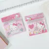 Cuaderno de espiral A6 abatible original serie Hello Kitty de dibujos animados, papel grueso que no traspasa, cuaderno portátil para estudiantes