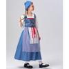 Ropa de cosplay de sirvienta francesa para niños de Halloween, tallas S-XL, vestido de sirvienta pastoral medieval, ropa para padres e hijos