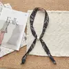 Bufanda Estrecha Larga de Lino de Verano para Mujer, Estilo Japonés, Cinta Artística Vintage para el Día a Día, Accesorio Francés, Pañuelo Pequeño para el Cuello para Mujer