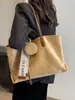 Bolso de hombro de gamuza vintage esmerilado de gran capacidad para mujer, superventas transfronterizo, bolso tote de moda