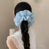 Xuxinha amarela extra grande para mulheres, novo modelo 2026, elástico de cabelo de alta qualidade para coques, faixa de cabelo elástica, acessório de cabelo