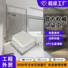 Paneles de Pared Personalizados de Piedra y Cristal para Renovación de Hoteles, Paneles de Pared Impermeables de Plástico de Piedra Anticolisión y a Prueba de Humedad de Instalación Rápida para Transformación de Baños y Sanitarios