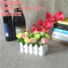 16 valla de madera traje de flor artificial flor artificial en maceta decoración de porche de sala de estar interior flores y plantas adornos de plantas pequeñas en maceta