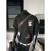 Moletom com bordado de toalha de filhote estilo americano para homens, nova tendência de outono marca solta estilo universitário jaqueta baseball