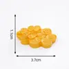 Lingote de Ano Novo para Atrair Riqueza, Boneco de Cavalo Dourado Pequeno, Acessórios Fofos de Decoração DIY, Pequenos Enfeites para Carro e Desktop