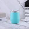 Suporte Duplo para Ovo Taça de Vinho Tinto Garrafa Térmica de Aço Inoxidável Copo de Ovo Casual Criativo Copo de Casca de Ovo com logo