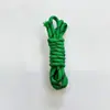 Em estoque Corda Redonda Colorida Inter-colorida 5mm Cordão Miu Ponto de Pular Corda Redonda Corda de Sapato Corda Tecida à Mão Corda para Roupa Chapéu Calça