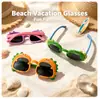 Óculos de Aniversário Divertidos de Desenho Animado para Crianças, Óculos de Sol Fofos em Formato de Dinossauro e Coelho, Acessórios Divertidos para Decoração de Festa a Fantasia, Adereços para Cabine de Fotos para Férias na Praia, Festa de Aniversário e Eventos Temáticos