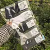 Calcetines de Color Sólido para Hombre de Cintura Baja de Malla para Aire Acondicionado de Caña Media de Algodón y Malla Absorbentes de Sudor Casuales para Aire Acondicionado