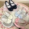 Sapatos femininos fofos e energéticos para o dia a dia, estilo Lolita, bico redondo, 2025, novo estilo de sapatos Mary Jane para pessoas pequenas parecerem mais altas