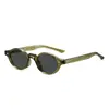 Gafas de Sol Personalizadas Transfronterizas de Nuevo Estilo Urbano Modernas con Protección Solar para Hombres y Mujeres 8669 Gafas de Sol Polarizadas Ovaladas Hip-Hop Personalizadas Europeas y Americanas