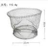 Bolsa de Malla Metálica de Acero Inoxidable 304 con Anillo de Acero Reforzado en la Parte Inferior, Cubierta Protectora para las Raíces de Flores y Plantas para Prevenir Insectos y Ratones