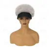 Comércio Exterior Transfronteiriço Chapéu Afro Curto Feminino com Cabelo Cacheado Curto de Seda 3D Fofo Rabo de Cavalo Fábrica Atacado