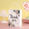 Saco de Papel Kraft Marrom Bolsa de Desenho Animado Saco para Embalagem de Flores Sacola de Compras Universal Sacola de Presente Sacola de Presente Sacola para Pequenos Presentes
