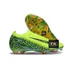 Comercio Exterior Transfronterizo Vapor Assassin 16 Zapatos de Fútbol Fg de Caña Baja Tacos Largos Amortiguación de Aire Integrada Resistentes al Desgaste Zapatos de Competición y Entrenamiento para Hombres y Mujeres