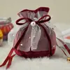 Bolsa de Veludo Criativa para Doces de Casamento flanela Caixa Europeia de Doces de Casamento Caixa de Doces para Presente à Mão Saco de Presente atacado