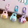 Lindo llavero de jarrón pequeño ins dulce caricatura colgante de mochila escolar accesorios de regalo de San Valentín para novias