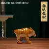 Figura de Cerámica de Vaca Tang Sancai para Riqueza y Prosperidad, Decoración de Sala de Estar del Hogar, Apertura de Negocio, Artesanía de Decoración de Rincón Feng Shui para Atraer Riqueza