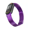 Adequado para Pulseira Xiaomi Mi Band 11 Fivela Milanesa Aço Inoxidável Pulseira Trançada Personalizada para Xiaomi Mi Band 10/9/8