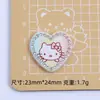 Lindo Diamante Triturado Dibujo Animado Meow Hecho a Mano Accesorios para Joyería DIY Pegamento de Crema Resina Accesorios Pequeños Hebilla de Zapato con Agujero Material