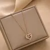 Colar transfronteiriço novo em aço titânio joia feminina moda personalidade simples venda quente joia de corrente para clavícula feminina colar criativo