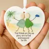 Nuevo Decoración de Amistad de Vidrio Marino en Forma de Corazón de Amazon