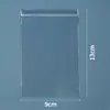 Bolsas Auto-sellantes de PVC Espeso de Alta Transparencia para Joyería y Collares, Bolsas de Almacenamiento Antioxidación, Bolsas Transparentes para Empaque de Joyería al por Mayor