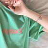 Pulsera Hip-hop Transfronteriza Nueva para Mujeres Diseño Nicho ins Colgante de Amor Cadena Personalizada Pulsera Simple para Mujer que Combina con Todo